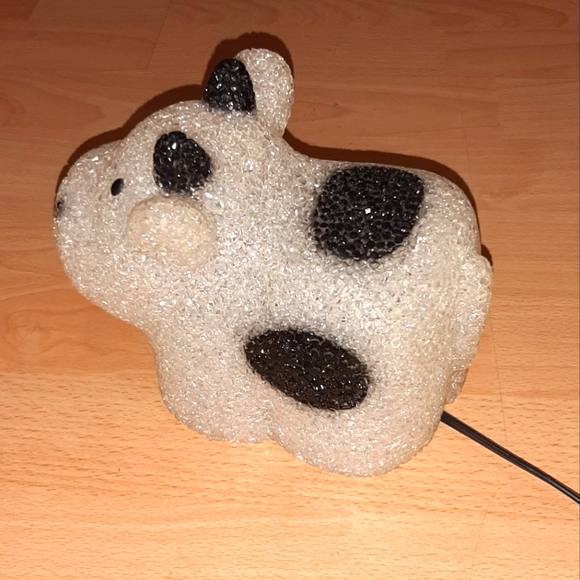 Super Adorable Vinrage Cow Lamp - Picture 5 of 13